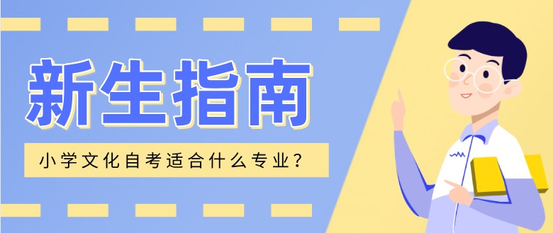 小學文化自考適合什么專業？