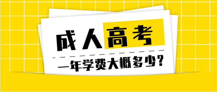 成人高考一年學費大概多少？