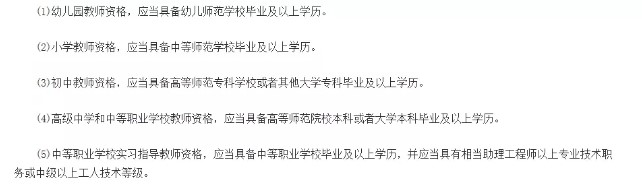 《教師法修訂草案征求意見稿》自考成考學歷符合嗎？