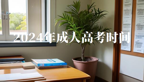 2024年成人高考時間,2024年成人本科報名